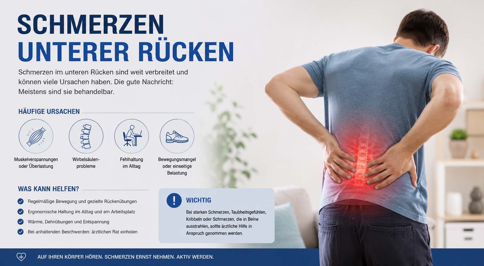 schmerzen unterer rücken
