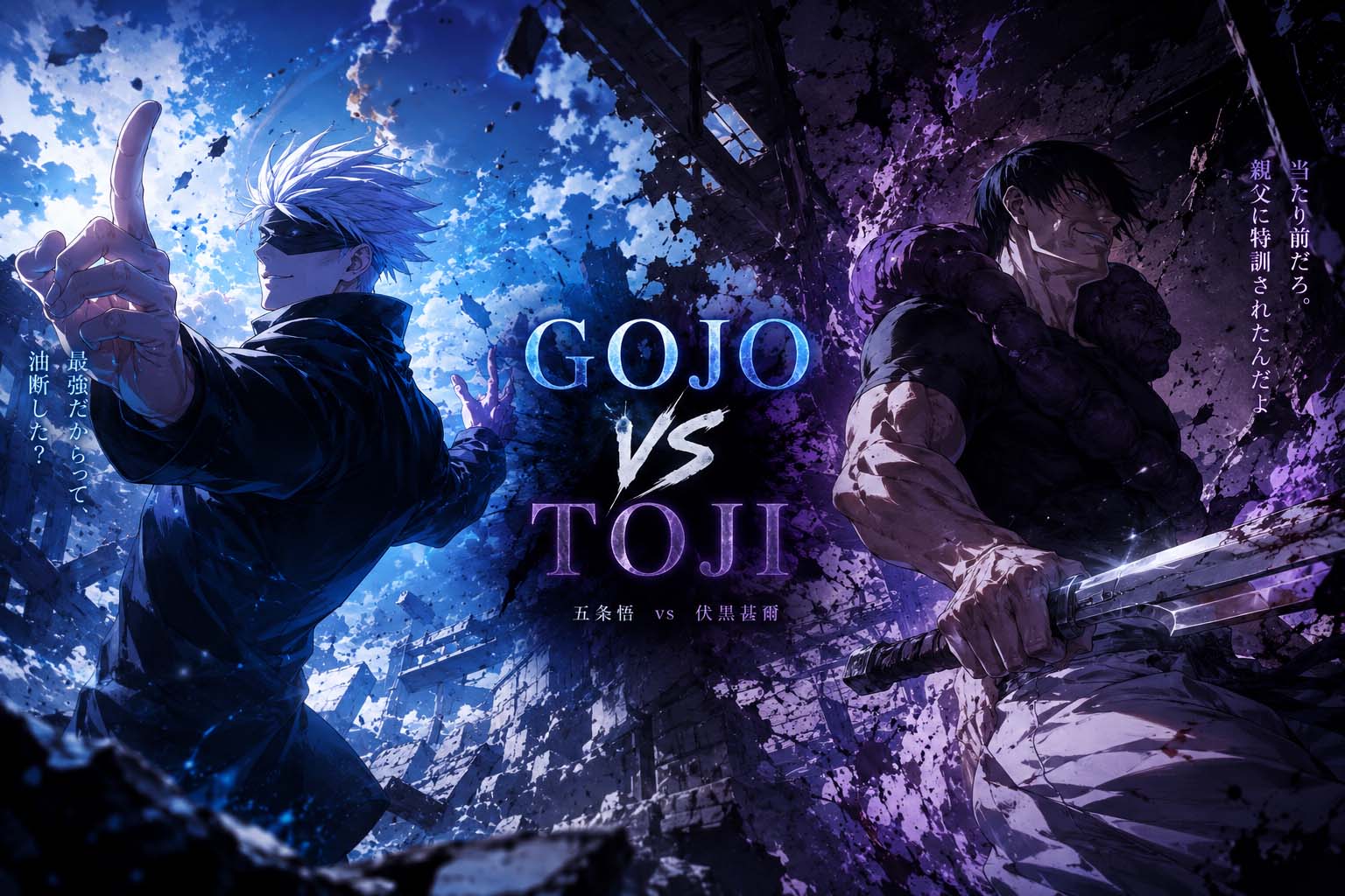 gojo vs toji