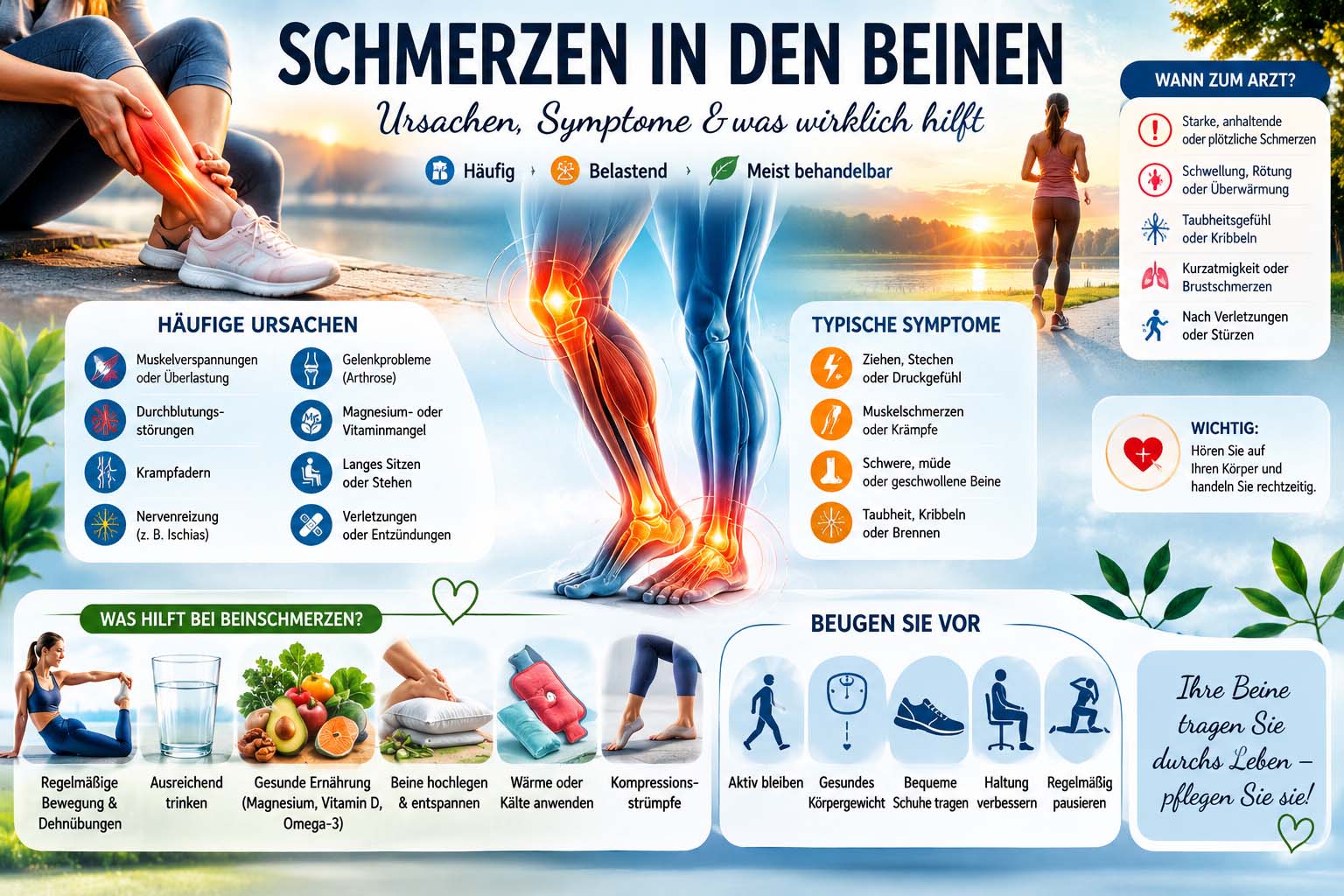 schmerzen in den beinen