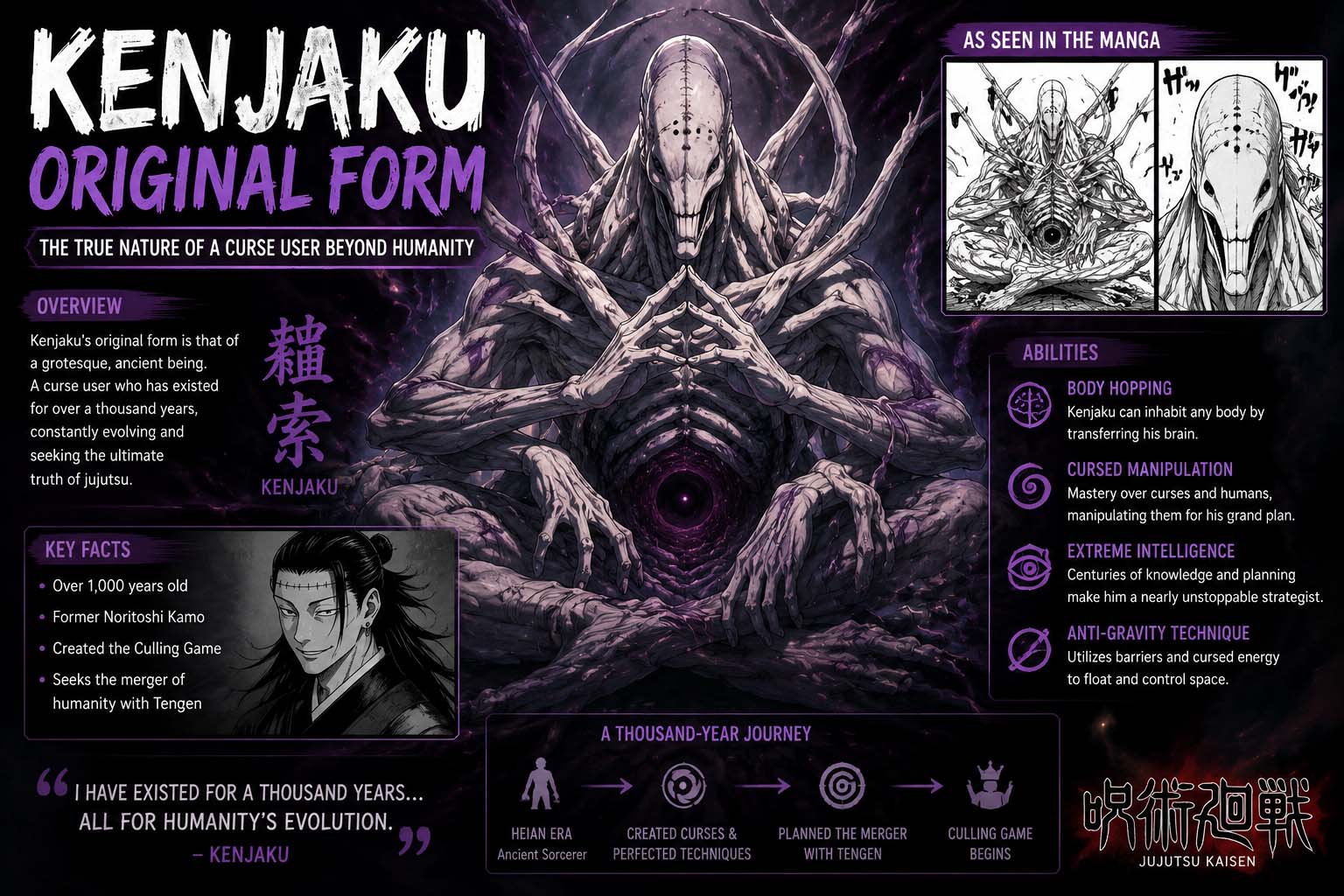 kenjaku original form