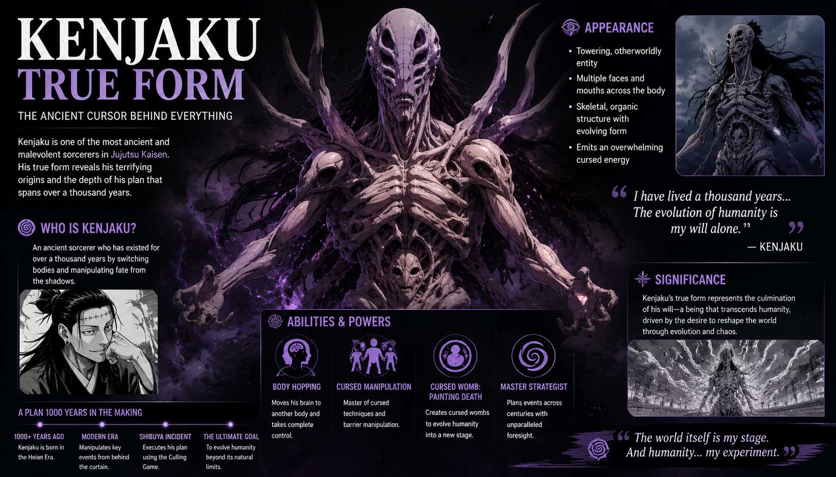 kenjaku true form