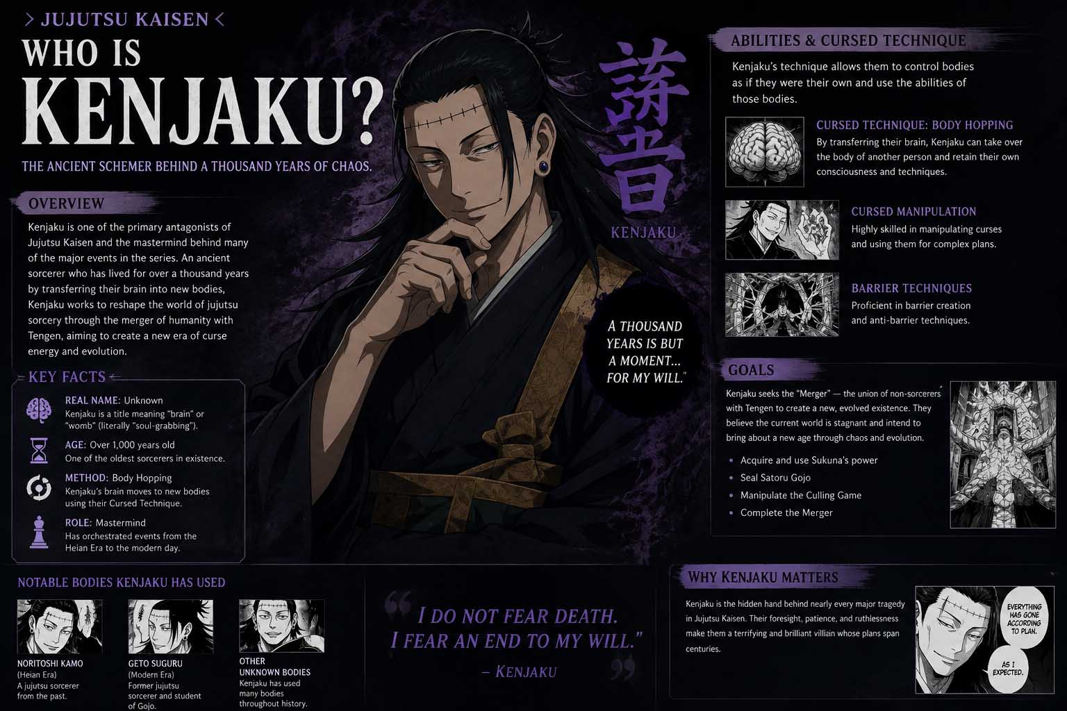 who is kenjaku