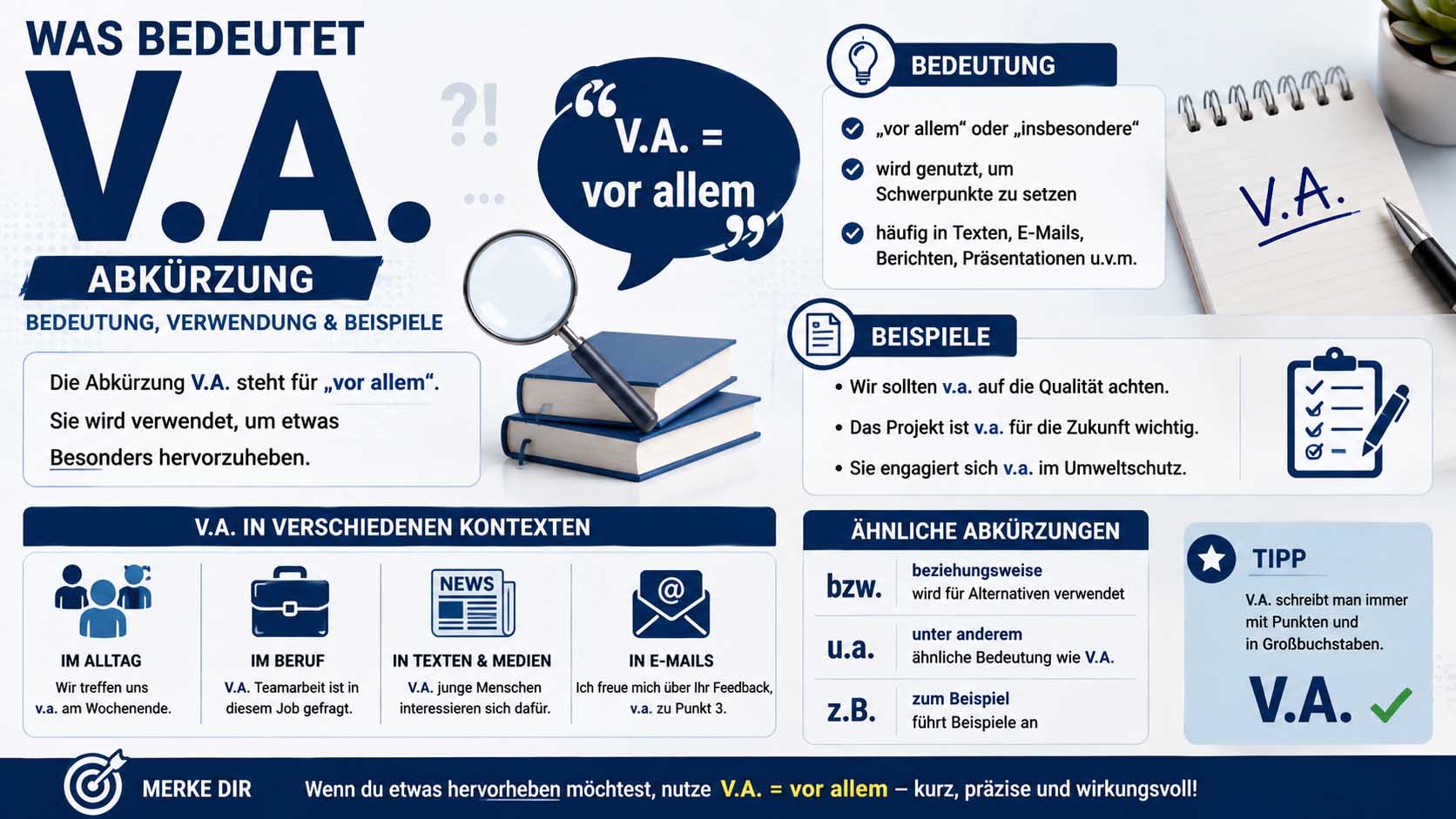 v.a. abkürzung